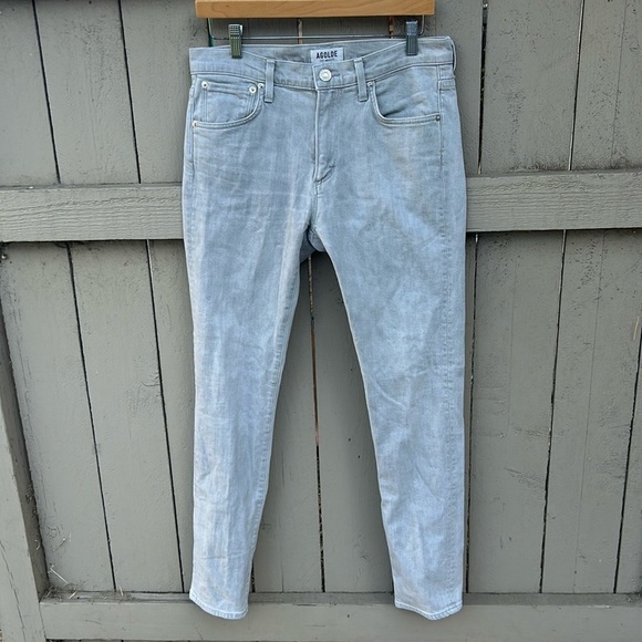 AGOLDE Mid-Rise Slim Fit Jeans Size 32 - Picture 1 of 6